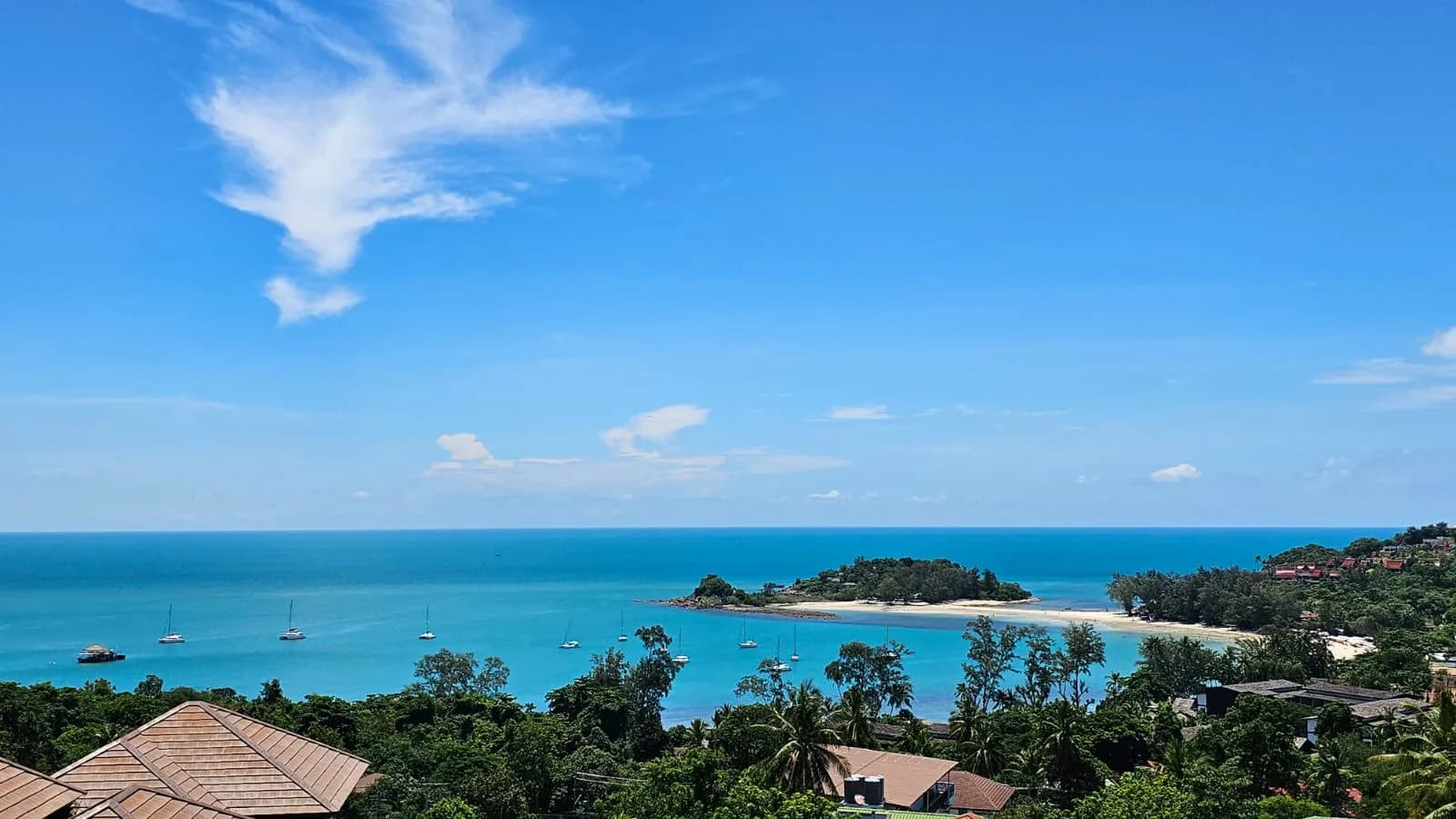 4 Bedroom sea view villa with cinema and roof top terrace next to Choeng Mon beach – VIL0568 — thumbnail 2