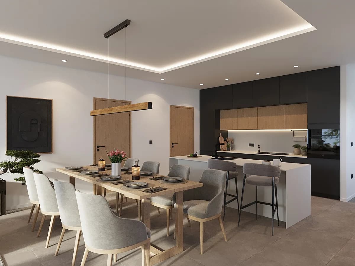 4 Bedroom sea view villa with cinema and roof top terrace next to Choeng Mon beach – VIL0568 — thumbnail 4