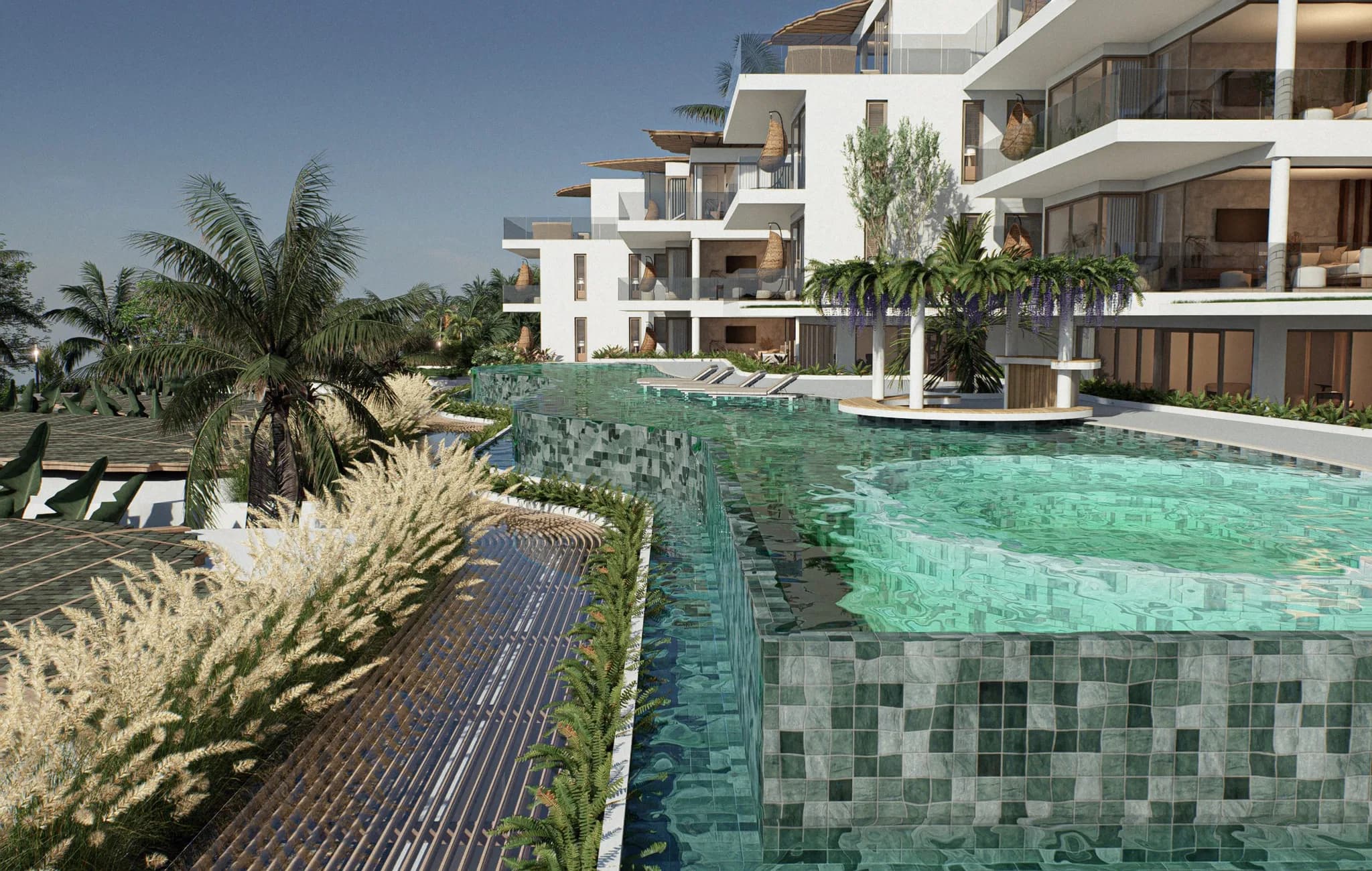 2 Bedroom sea view apartment in a luxury residence in Bang Makam – VIL0569 — thumbnail 4