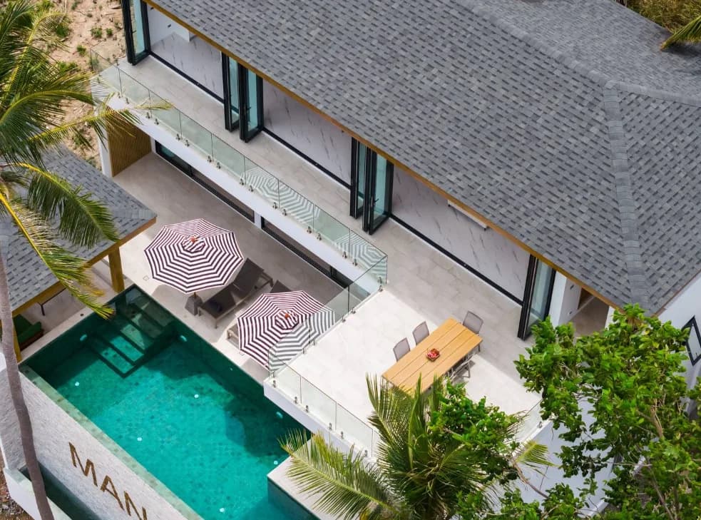 Sea view development with a finished 5 bedroom sea view villa in Maenam – VIL0578 — thumbnail 5