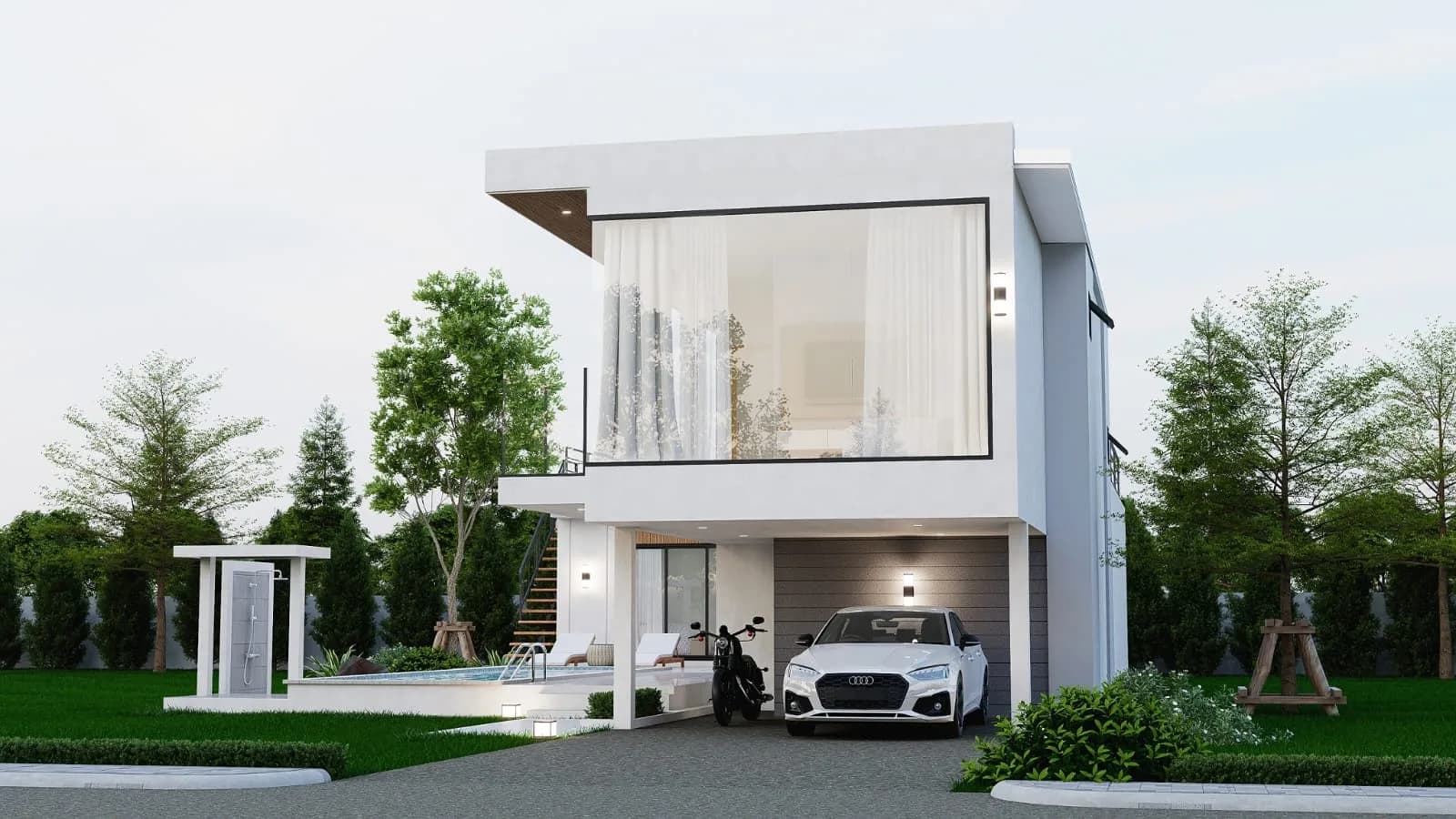 Affordable 3 bedroom villas with a private pool in Maenam – VIL0589 — thumbnail 4