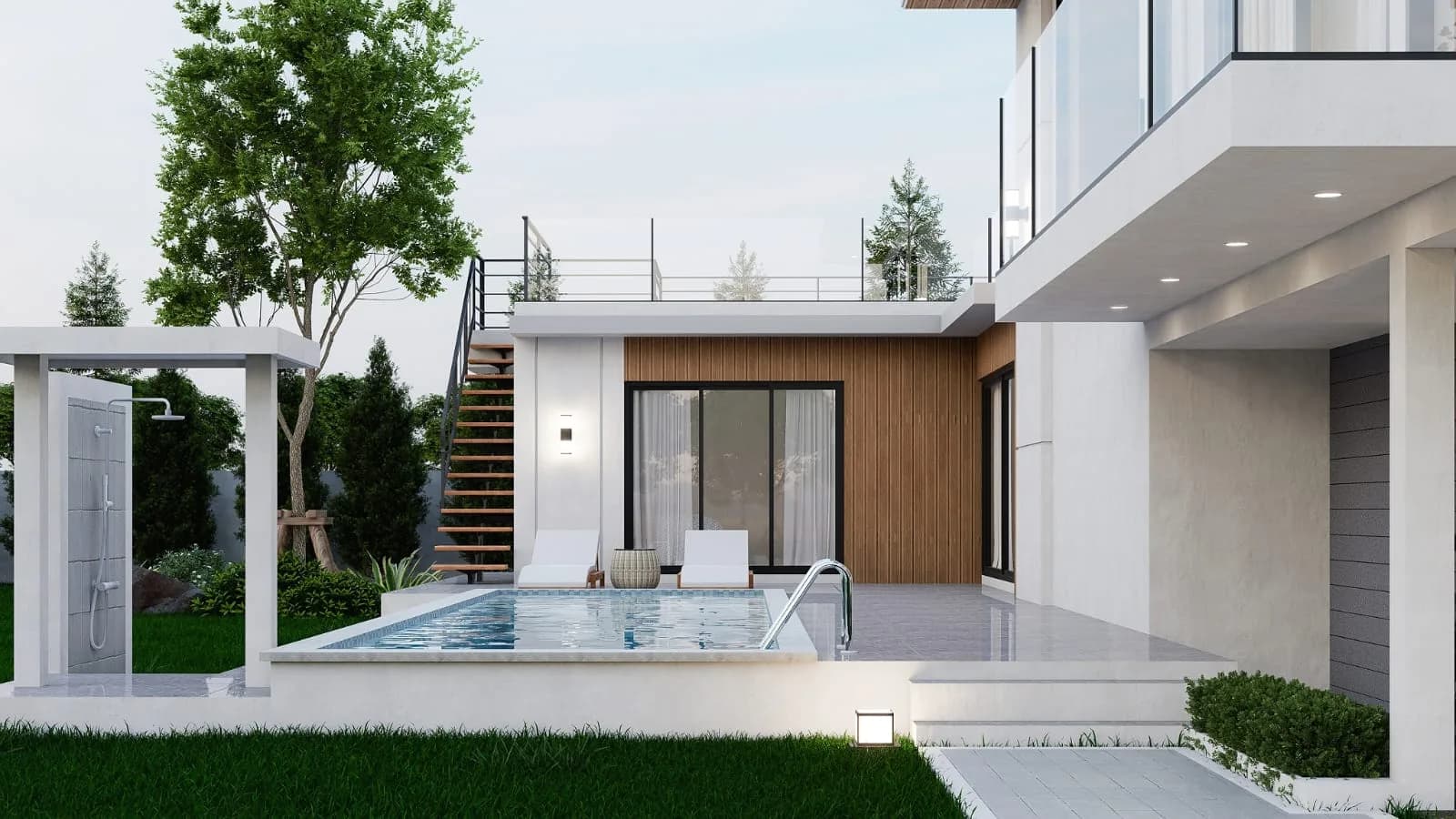 Affordable 3 bedroom villas with a private pool in Maenam – VIL0589 — thumbnail 6