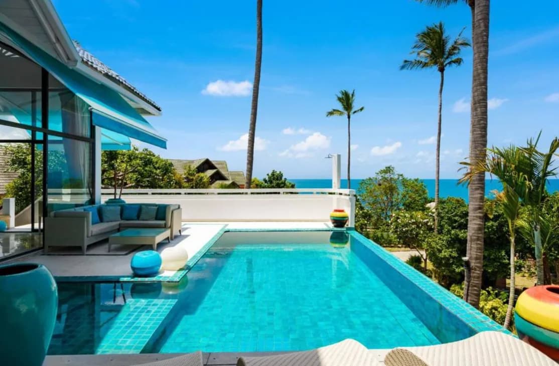 4 bedroom villa with sea view in Chaweng Noi – VIL0599 — thumbnail 2