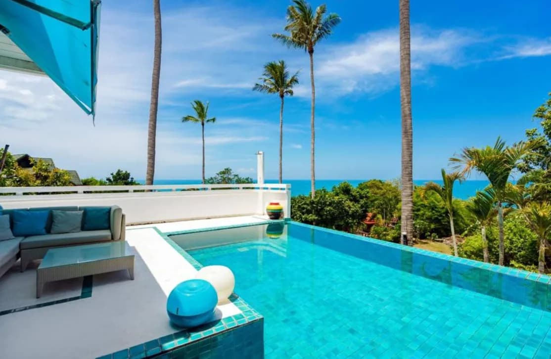 4 bedroom villa with sea view in Chaweng Noi – VIL0599 — thumbnail 4