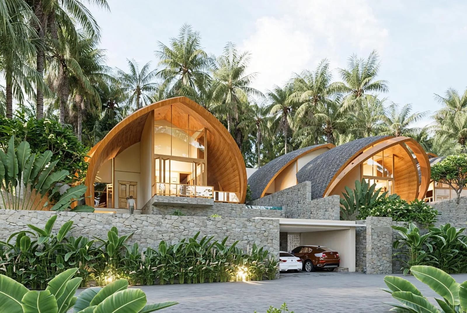 Unique 3 bedroom villas surrounded by coconut grove in a peaceful area of Bang Makam – VIL0603 — thumbnail 2