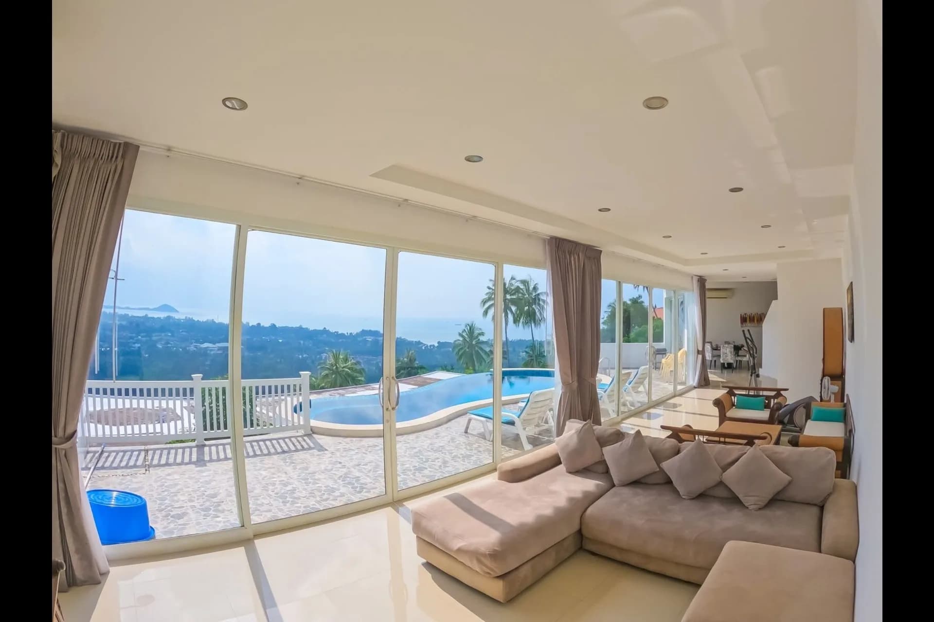 3 Bedroom villa with stunning sea and sunset views in a peaceful area of Nathon – VIL0606 — thumbnail 2