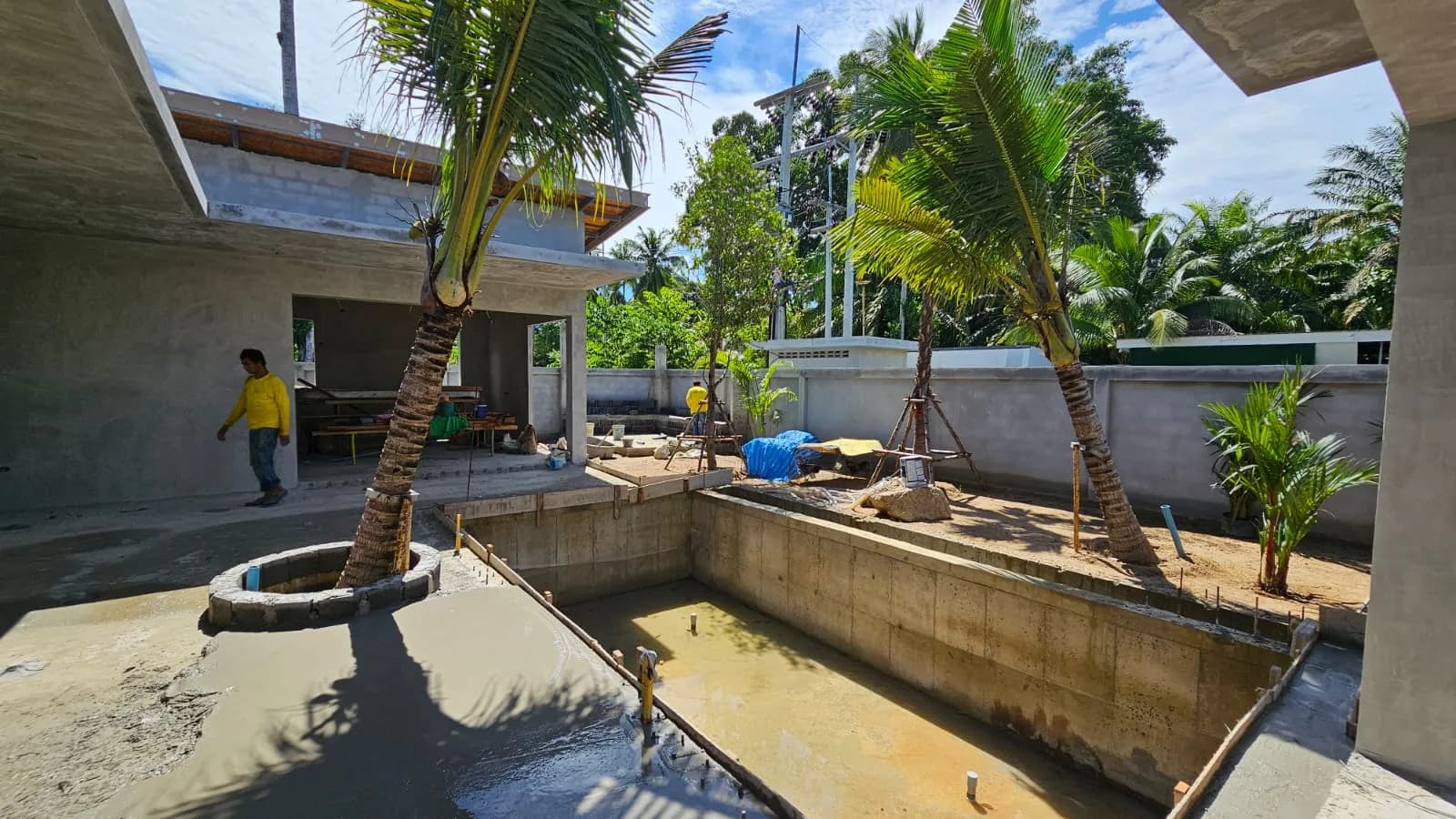 Almost completed 2 bedroom villa with a private pool in Maenam area – VIL0619 — thumbnail 5