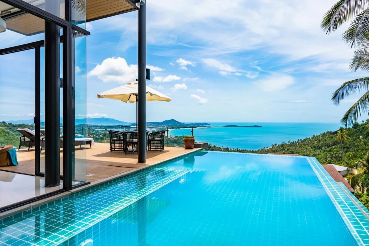 3 Bedroom villa with breathtaking sea views in Chaweng Noi – VIL0620 — thumbnail 3