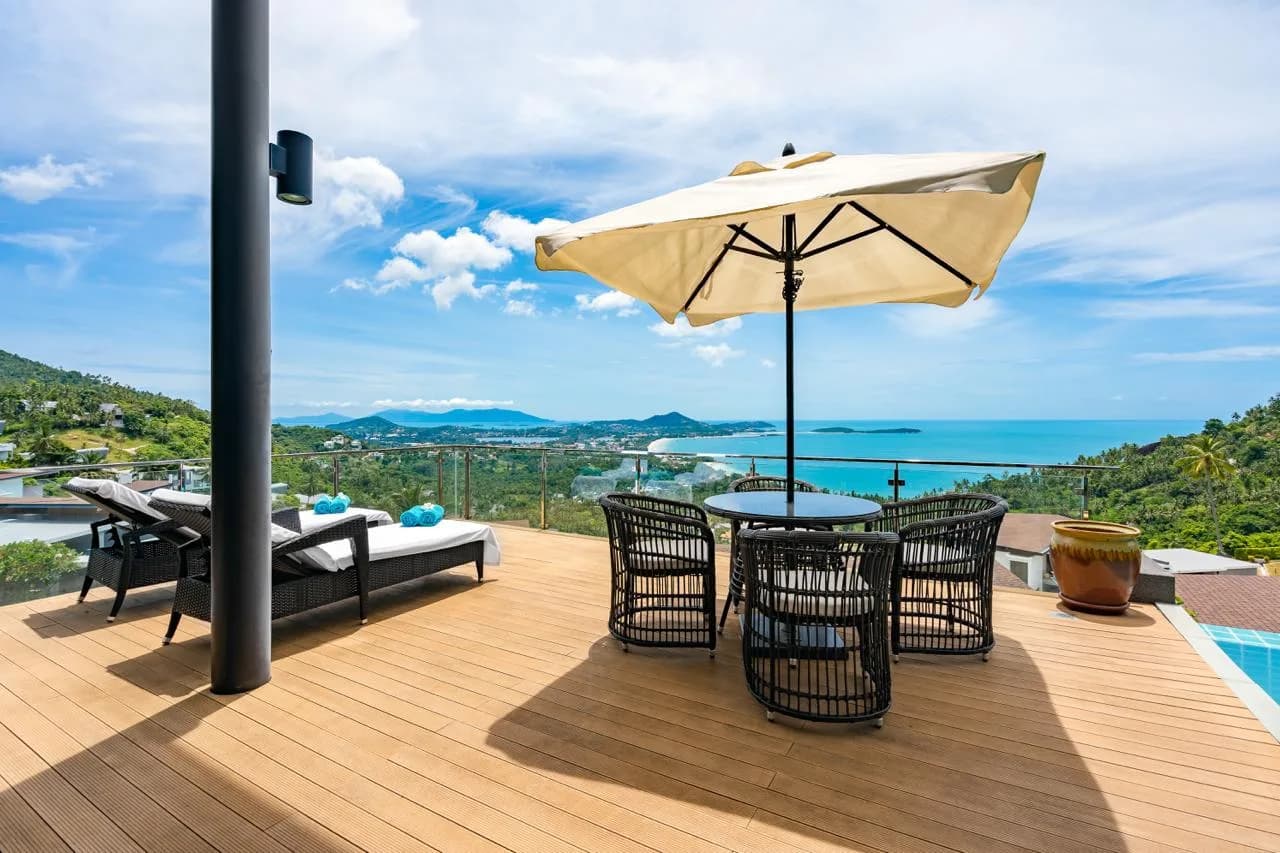 3 Bedroom villa with breathtaking sea views in Chaweng Noi – VIL0620 — thumbnail 4