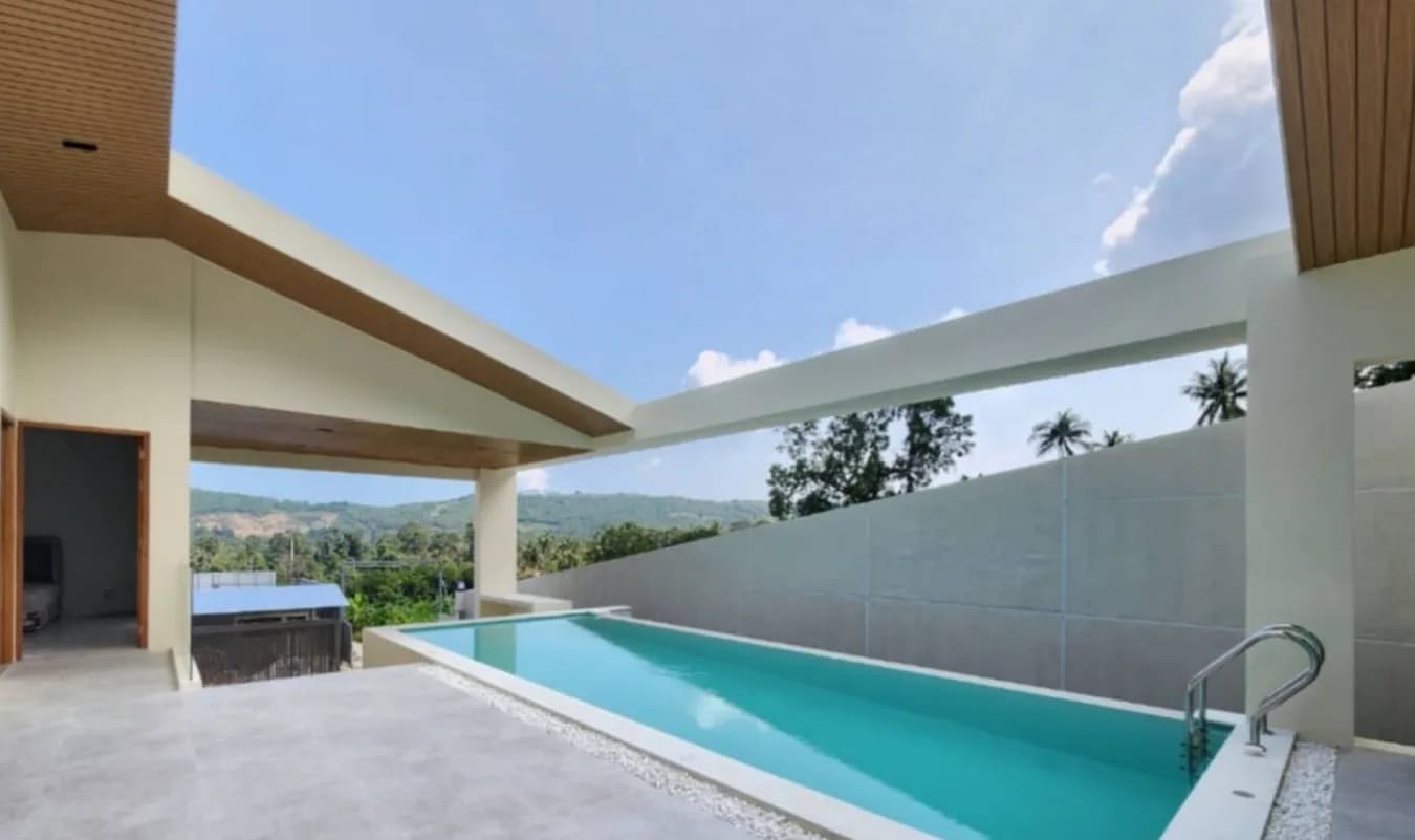 Affordable 3 bedroom villas at a different stage of construction in the residence in Maenam – VIL0622 — thumbnail 3