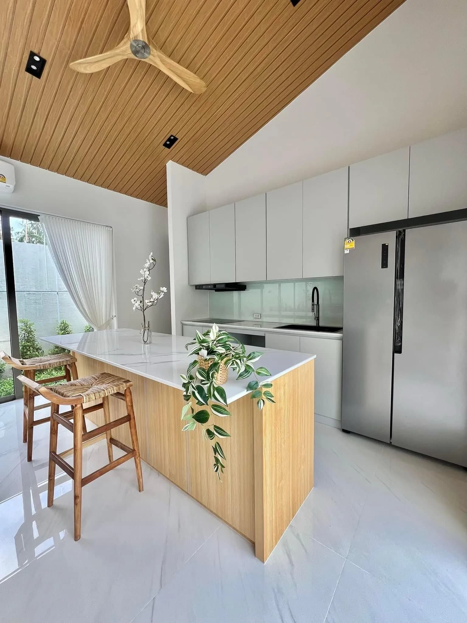 Affordable 3 bedroom villas at a different stage of construction in the residence in Maenam – VIL0622 — thumbnail 4
