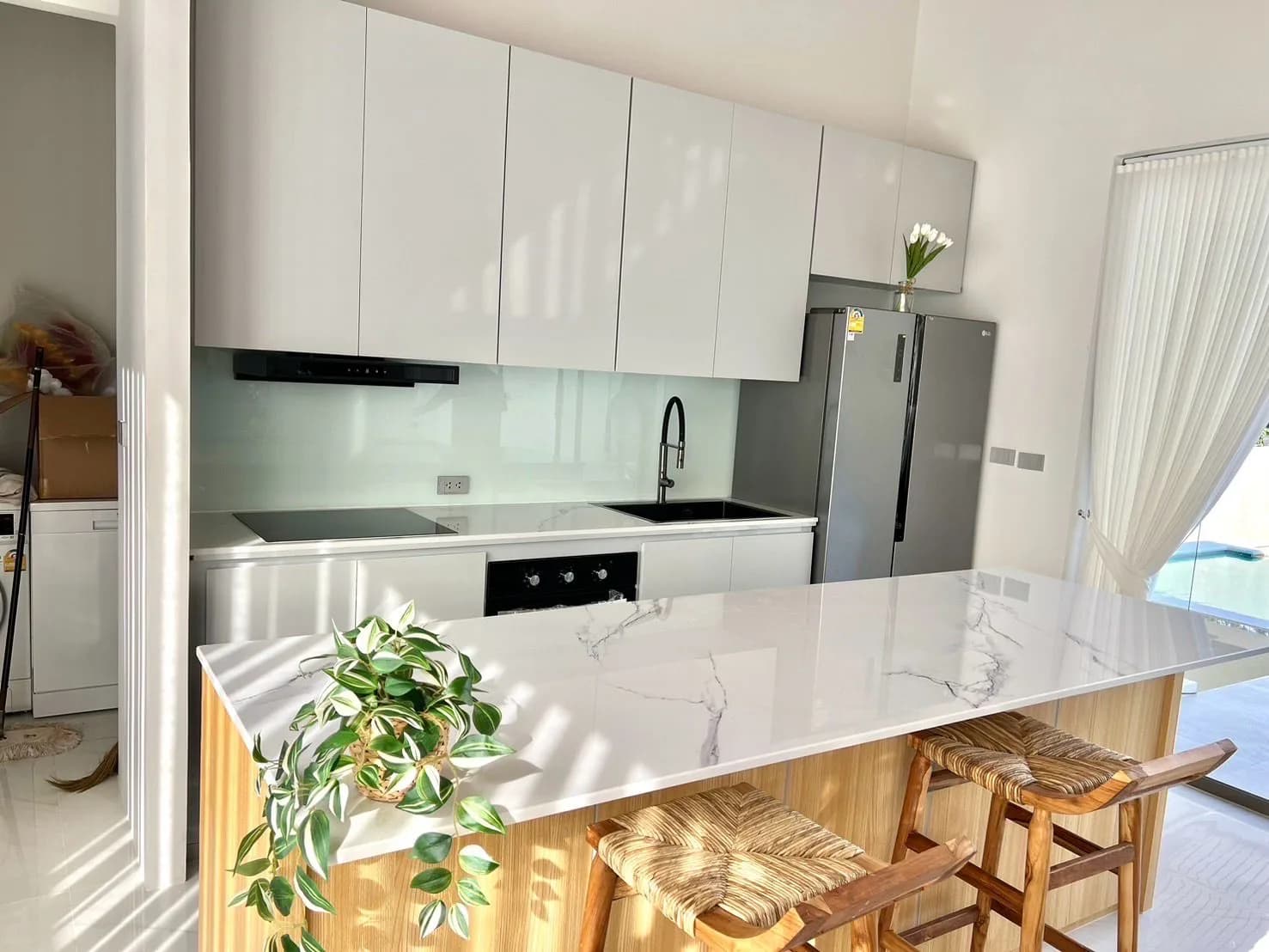 Affordable 3 bedroom villas at a different stage of construction in the residence in Maenam – VIL0622 — thumbnail 6