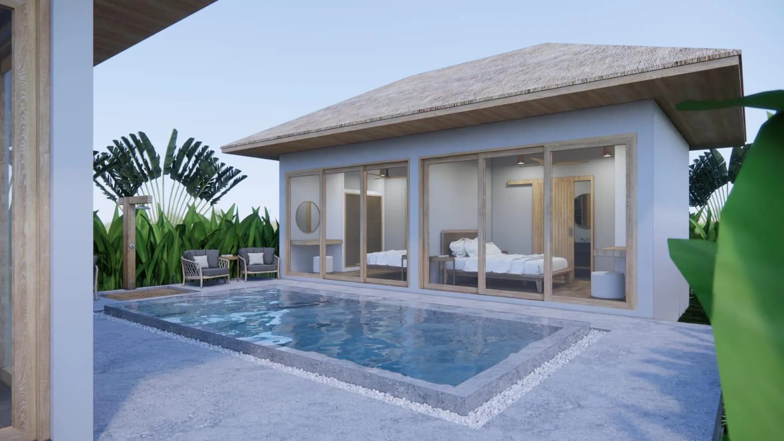 2 Bedroom Bali style villas in the prime location in Plai Laem – VIL0625 — vignette 6