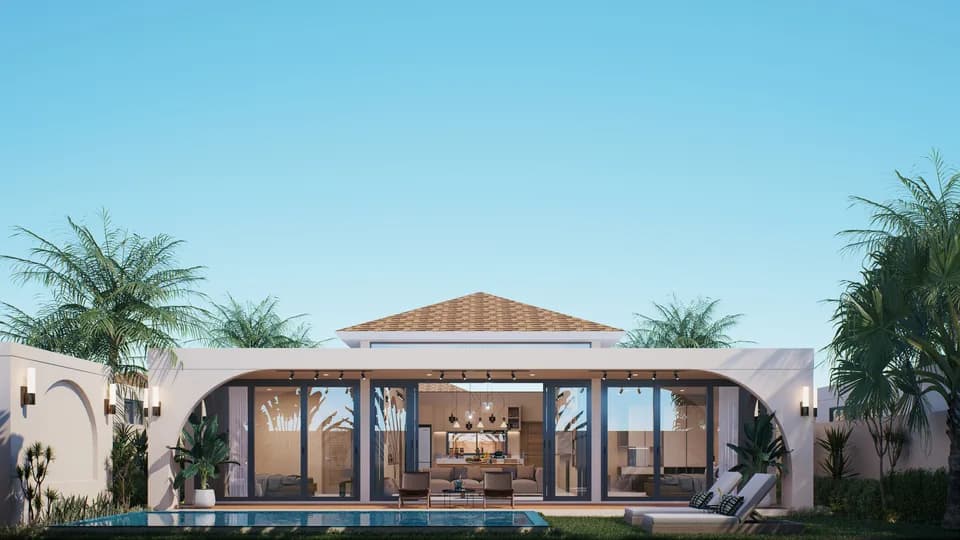 Beachside 3 bedroom Bali style villas in a new development in Ban Tai area – VIL0628 — vignette 6