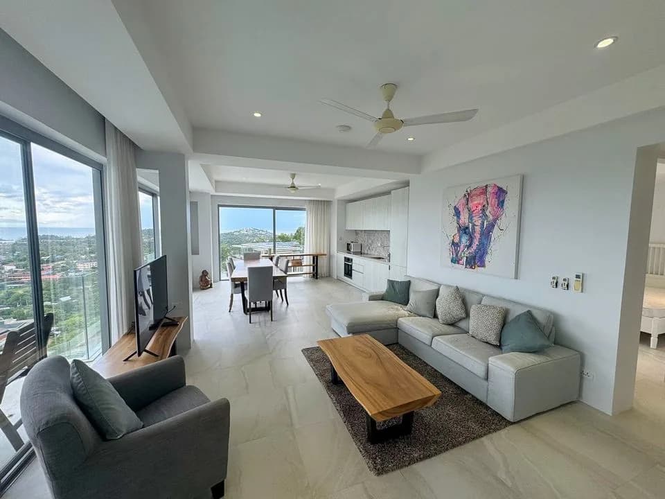 Quick sale 2 bedroom sea view apartment in a prime location in Plai Laem – VIL0629 — thumbnail 2