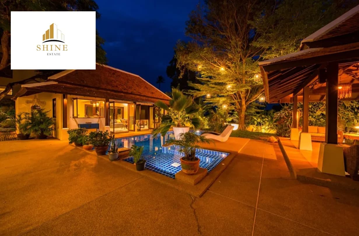 Bali style spacious 4 bedroom villa with a private pool 150 meters from Bangrak beach – VIL0637 — vignette 4
