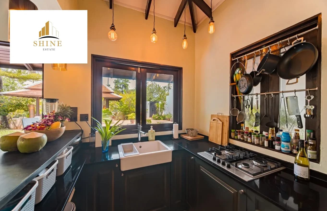 Bali style spacious 4 bedroom villa with a private pool 150 meters from Bangrak beach – VIL0637 — vignette 6