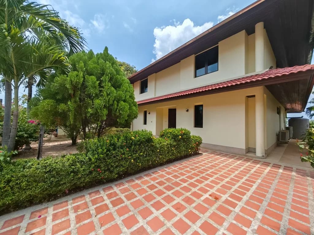 4 Bedroom villa with a private pool with a sea view from the second floor in Plai Laem – VIL0641