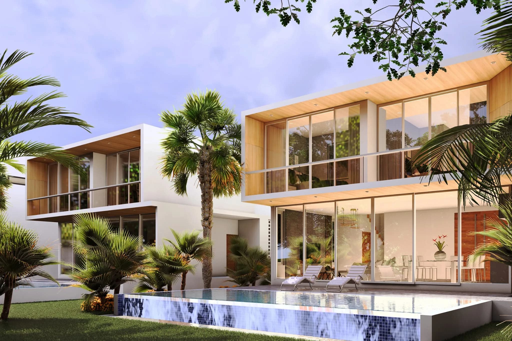 3 bedroom modern house with a pool in center of Samui – VIL0643 — thumbnail 2