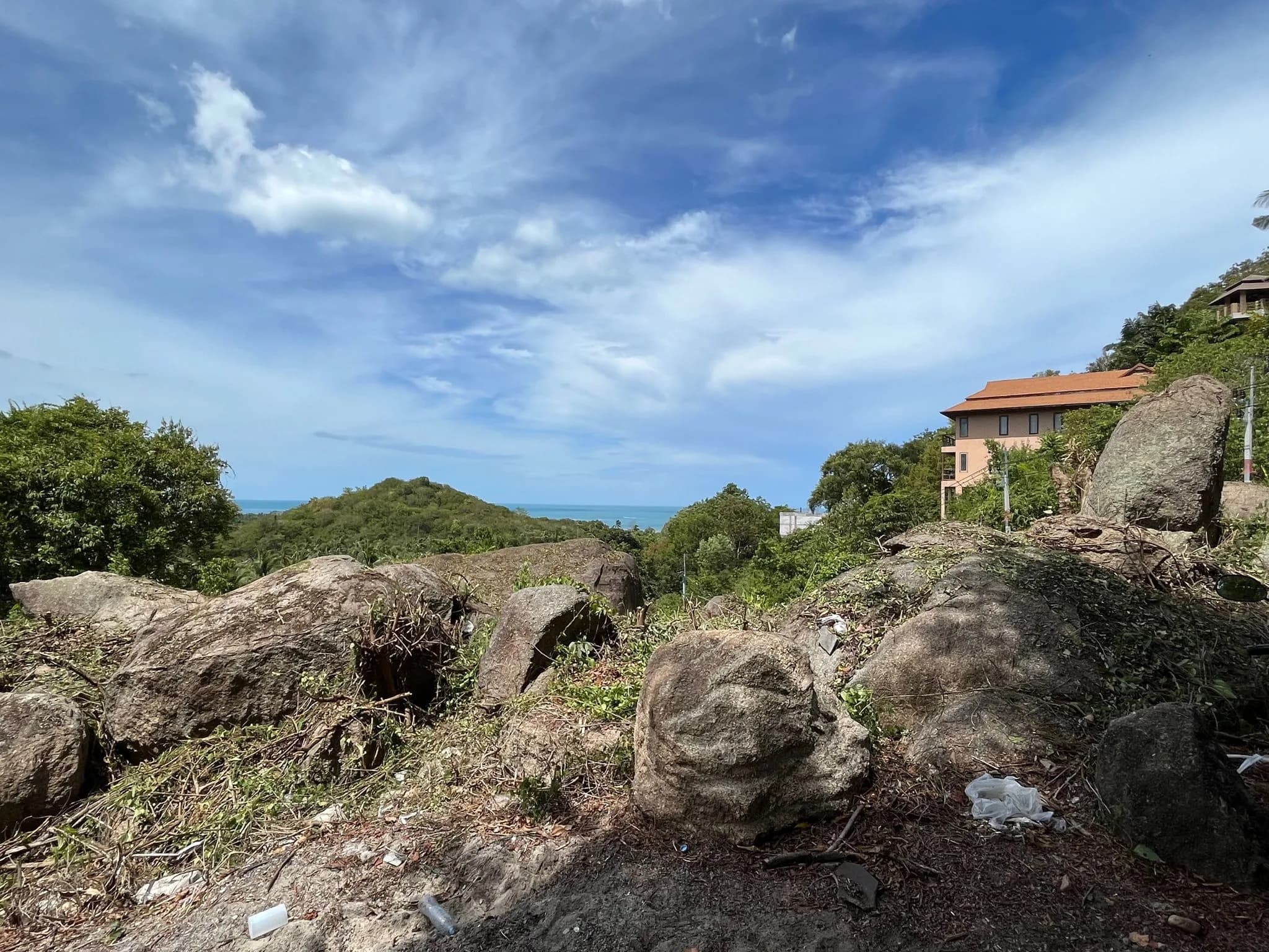 Modern 3 bedroom private pool villas with a sea view in Laem Set – VIL0648 — view 1