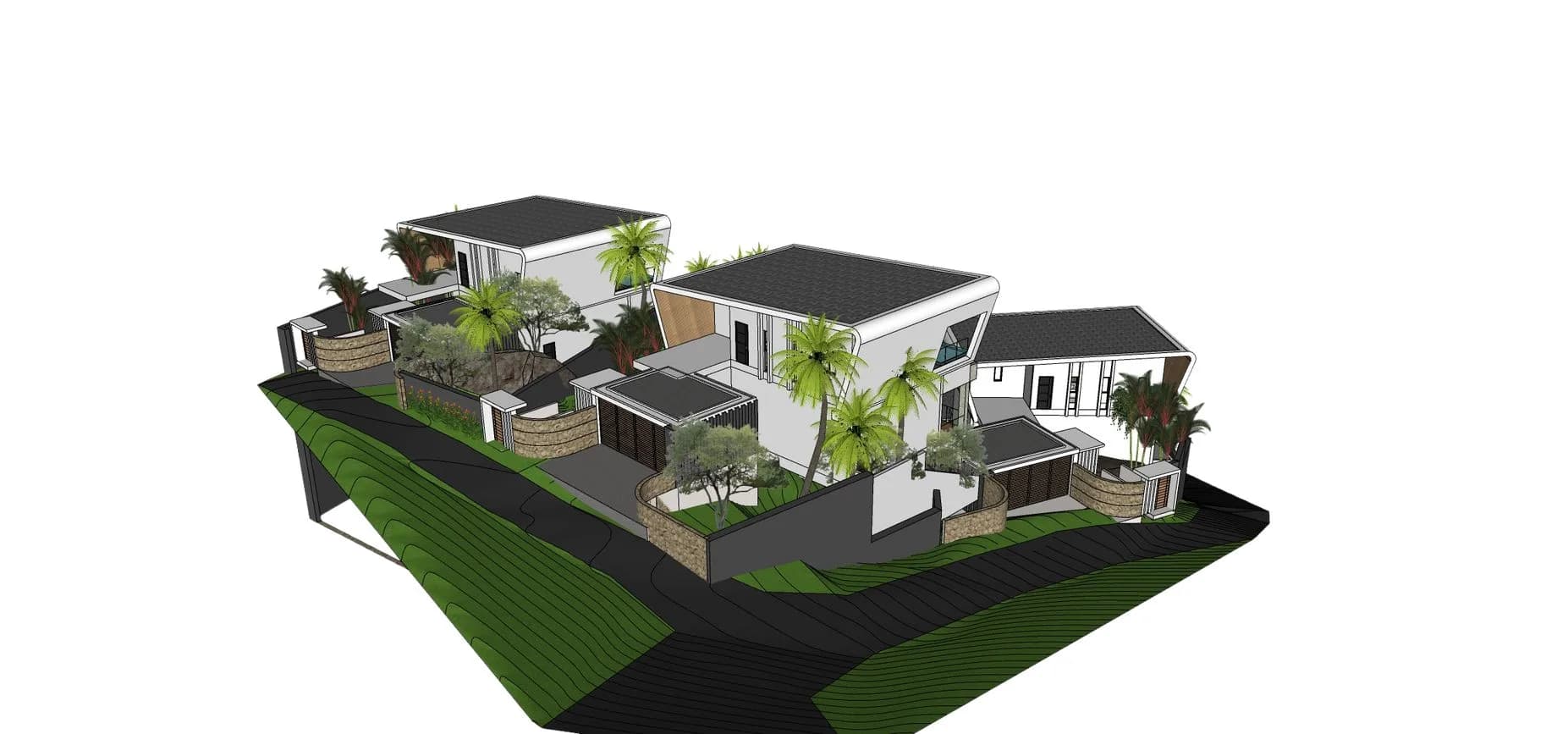 Modern 3 bedroom private pool villas with a sea view in Laem Set – VIL0648 — thumbnail 6