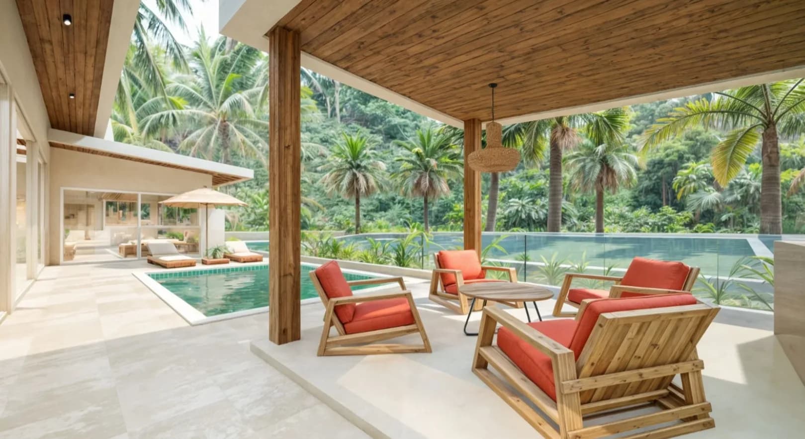 Affordable 2 bedroom garden pool villa in Maenam – VIL0649 — thumbnail 5