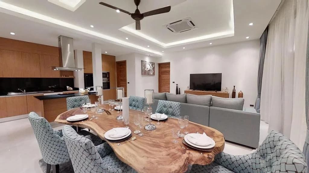 Modern and tropical 3 bedroom villa with a pool in Maenam – VIL0654 — thumbnail 4