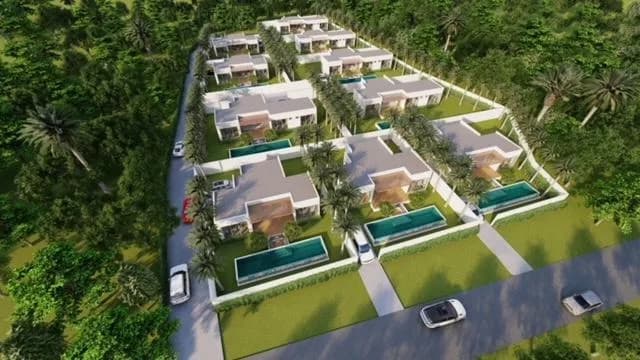 2 and 3 Bedroom Bali style villas with a pool only 2 minutes from Laem Set beach – VIL0655 — thumbnail 2