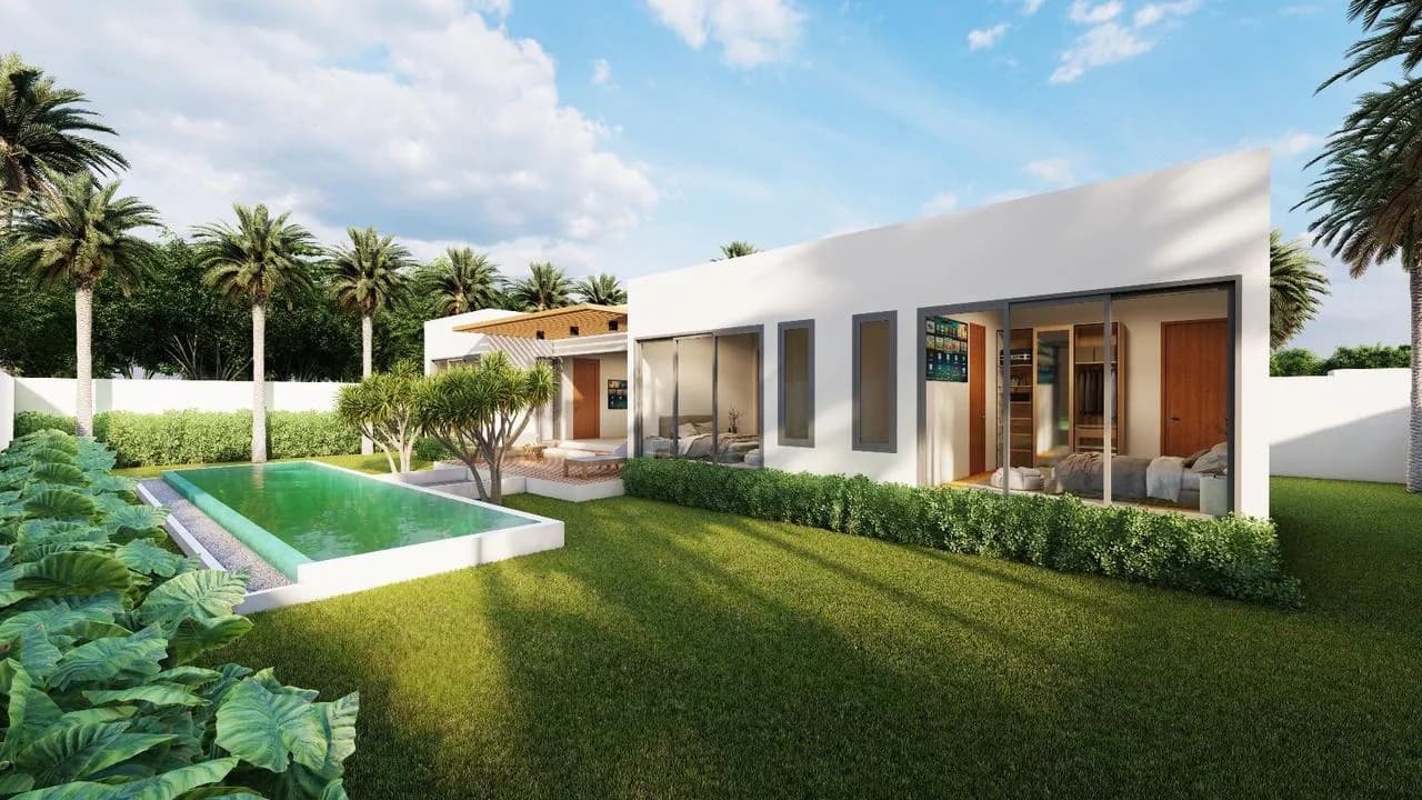2 and 3 Bedroom Bali style villas with a pool only 2 minutes from Laem Set beach – VIL0655 — thumbnail 4