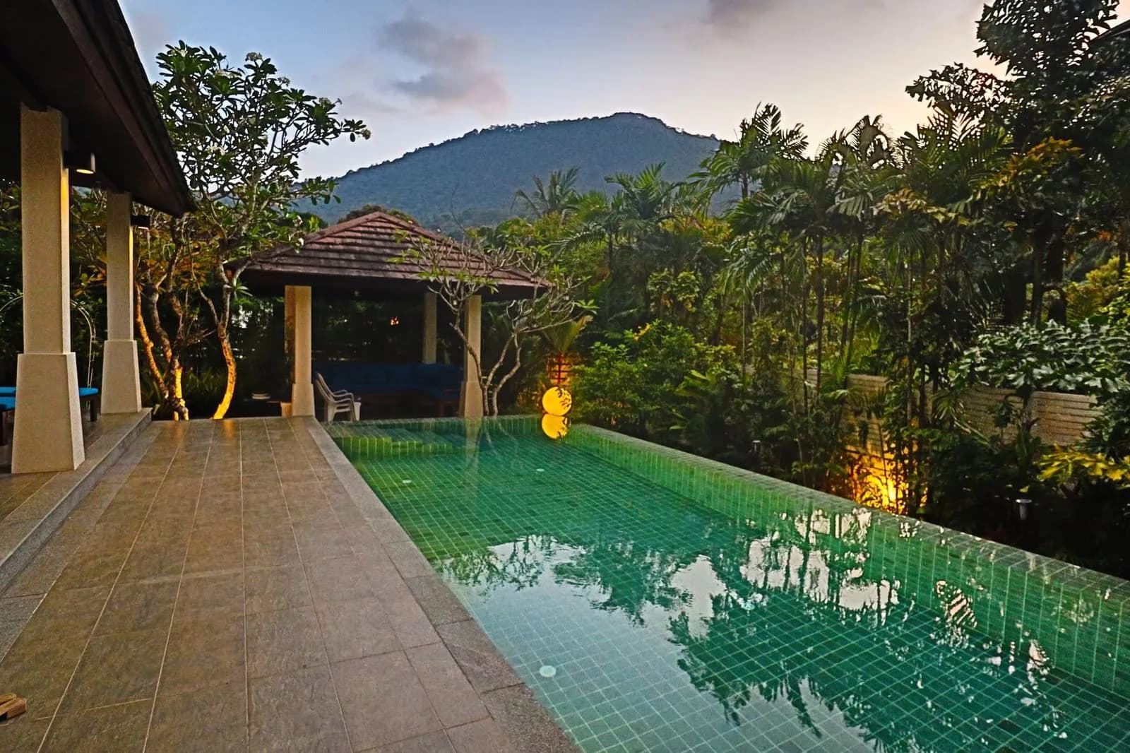 3 bedroom villa with a jungle view and a large plot in Maenam – VIL0675 — vignette 3
