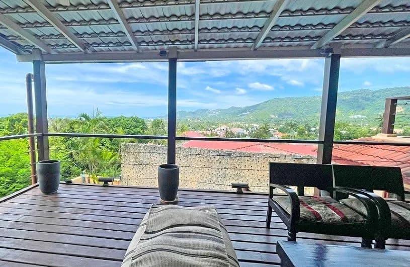 GREAT DEAL! Spacious 4 bedroom sea view villa with a private pool in Chaweng — view 1