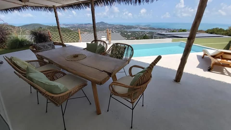 2 bedroom villa seaview in Chaweng hill — thumbnail 5