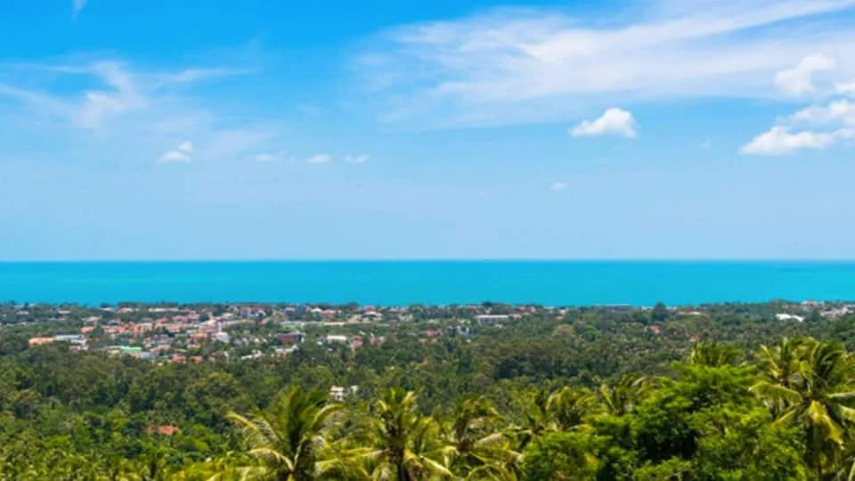 Modern 3 bedroom sea view villa in Chaweng — thumbnail 5