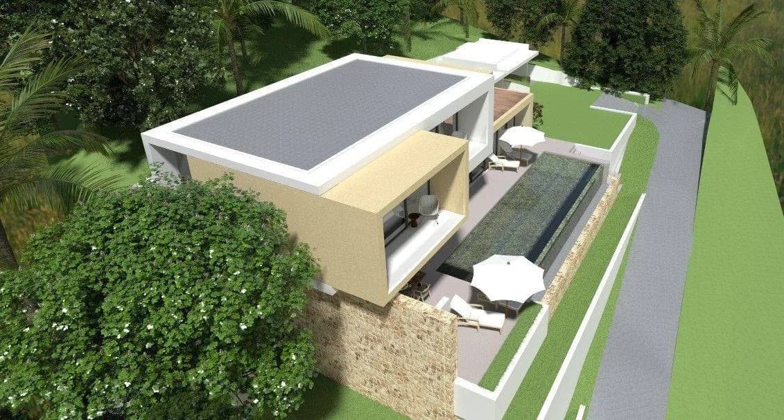 3 bedroom seaview villa in Bophut — thumbnail 5