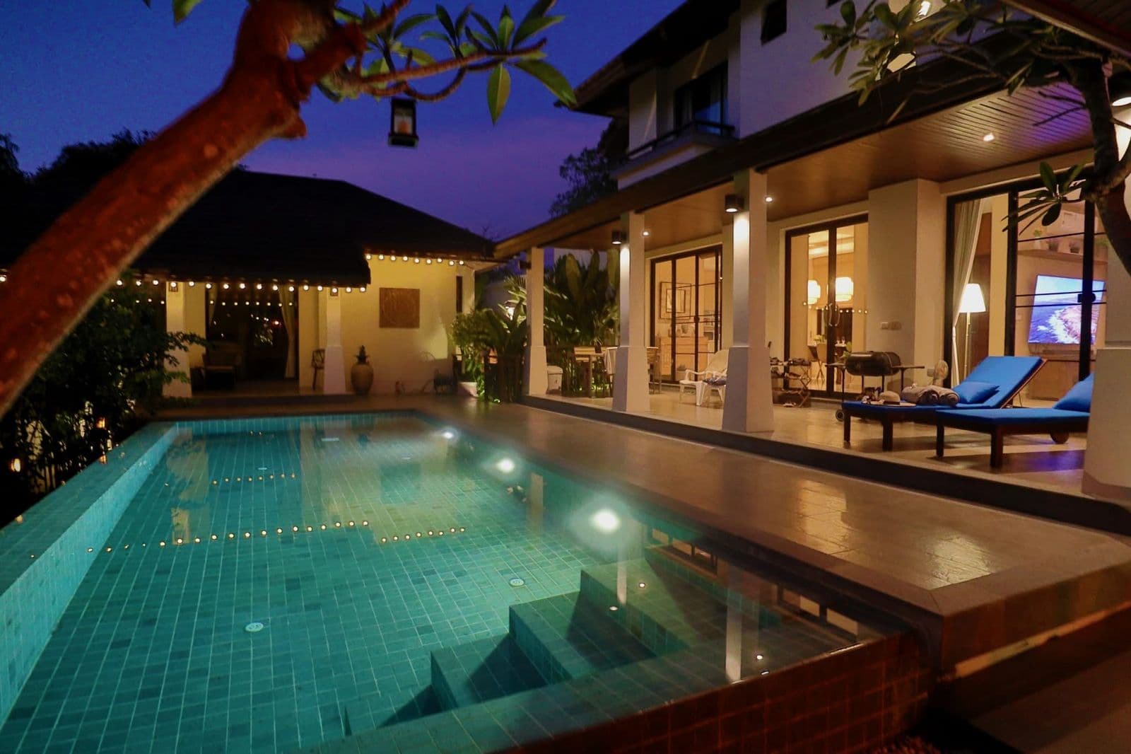 3 bedroom villa with a jungle view and a large plot in Maenam – VIL0675