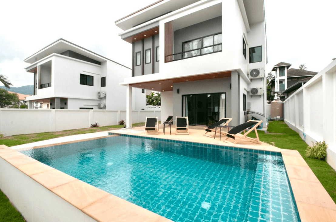 Renovated 4 Bedroom villa with a private and shared pool in Chaweng – VIL0676