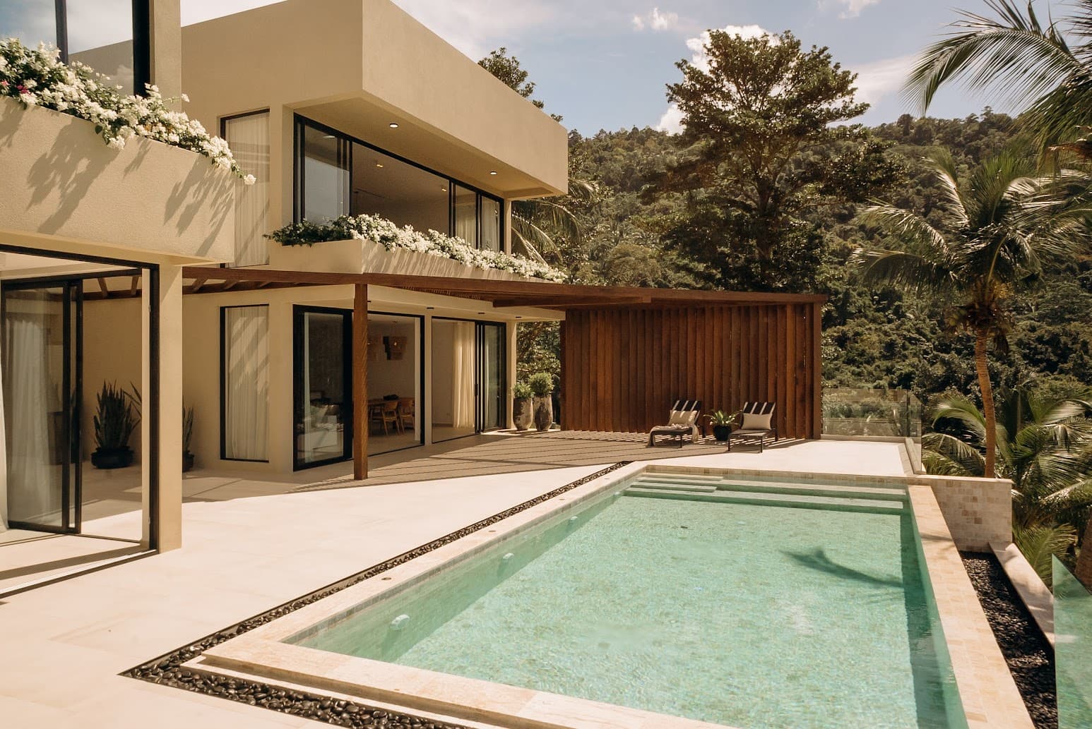 award winning 3 bedroom Bali style villas in Bophut – VIL0633