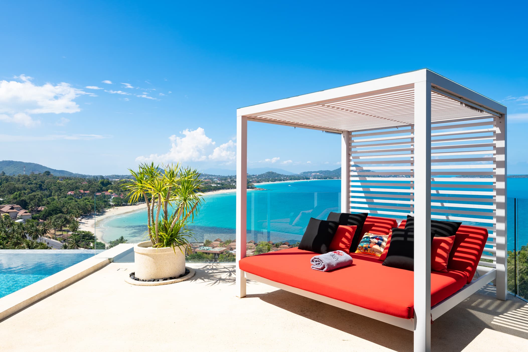 Luxury 4 bedroom villa with mesmerizing sea views in Samui – VIL0661 — thumbnail 6