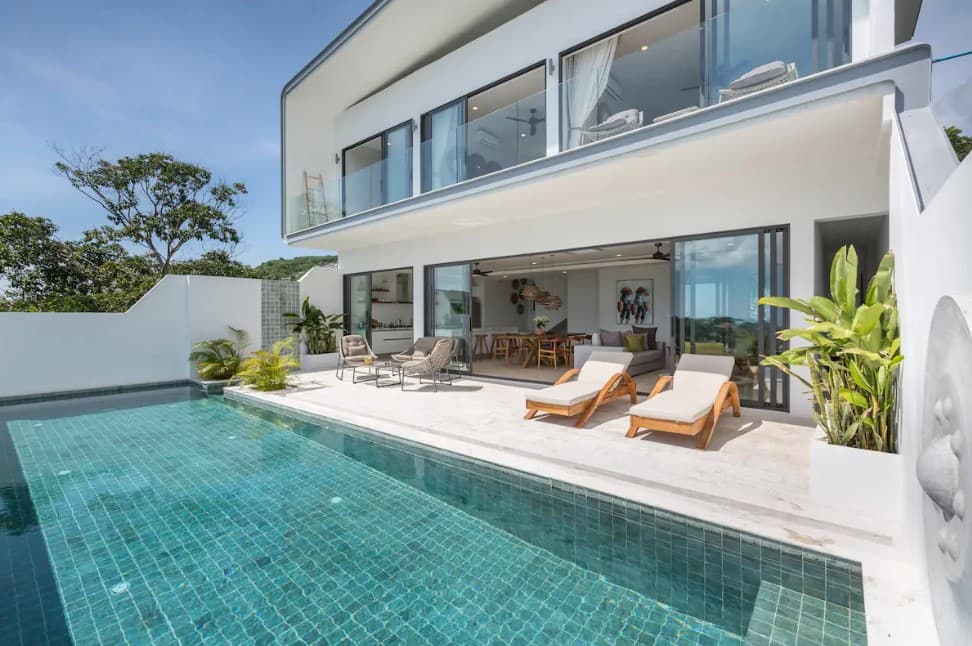 3 bedroom villa with beautiful sea views in Samui – VIL0544