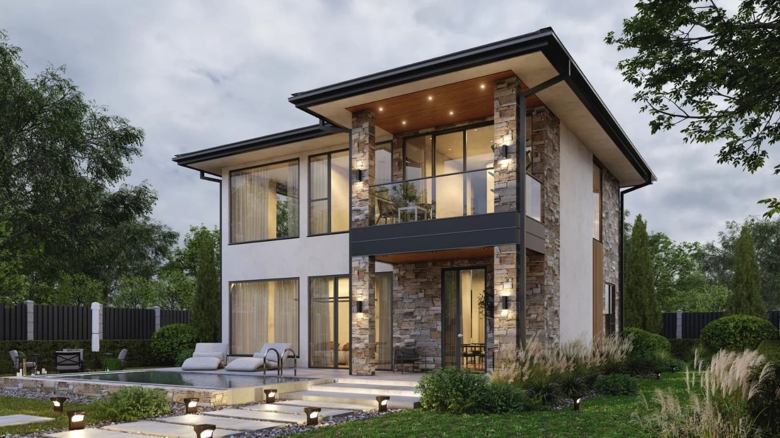 4 bedroom villas with a private pool in a top location only 10 minute walk from ISS School – VIL0596