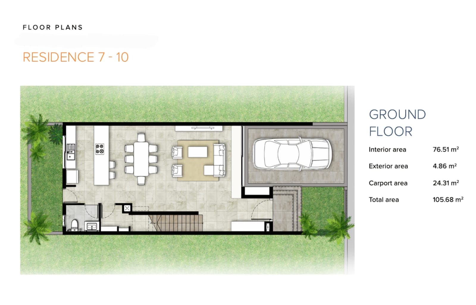 3 Bedroom townhouses a short walk from Choeng Mon beach – VIL0669 — thumbnail 4